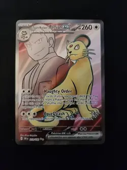 Team Rockets Persian EX Holo Pokemon Card 219/182 MINT COPY 💢💥💥 - Image 1