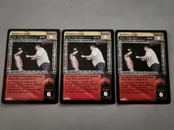 WWE Raw Deal McMAHON-ICIDE SHANE O'MAC EUGENE 3 CARD SET GAB - Image 1