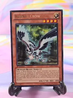 Yu-Gi-Oh TCG Card | Bujingi Crow SHSP-EN023 First Edition - Image 1