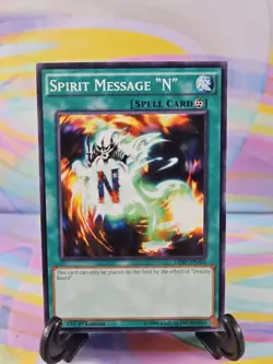 Yu-Gi-Oh TCG Card | Spirit Message "N" DPRP-EN043 First Edition - Image 1