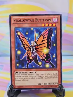 Yu-Gi-Oh TCG Card | Swallowtail Butterspy GAOV-EN013 - Image 1