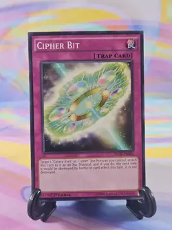 Yu-Gi-Oh TCG Card | Cipher Bit INOV-EN069 First Edition - Image 1