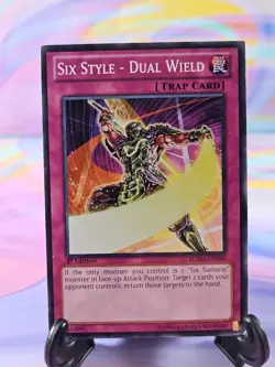 Yu-Gi-Oh TCG Card | Six Style - Dual Wield SDWA-EN040 First Edition - Image 1