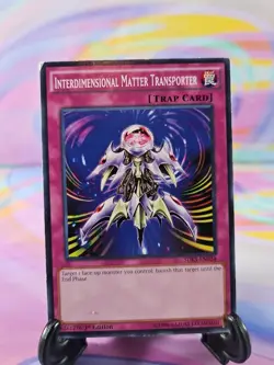 Yu-Gi-Oh TCG Card | Interdimensional Matter Transporter SDKS-EN034 First Edition - Image 1
