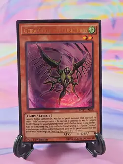Yu-Gi-Oh TCG Card | Geira Guile the Cubic King MVP1-EN036 First Edition - Image 1
