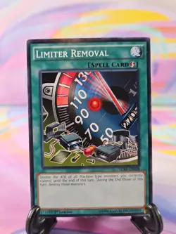 Yu-Gi-Oh TCG Card | Limiter Removal SDKS-EN028 First Edition - Image 1