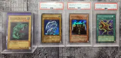 Yugioh: Starter Deck Kaiba - All Cards - Unlimited - 3 PSA Grade Cards Included - Image 1