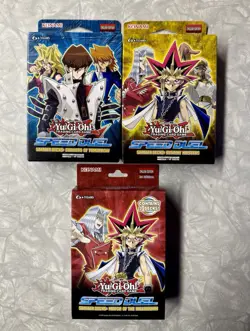 Yu-Gi-Oh! TCG Speed Duel Starter Deck LOT Masters Match Duelists Of Tomorrow 3x - Image 1