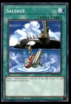 Salvage SDFC-EN032 Common / Short Print Yu-Gi-Oh 1st Edition Near Mint - Image 1