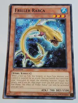 Yugioh Friller Rabca - SDRE-EN022 Common 1st Edition - Image 1