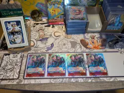 Roronoa Zoro EB04-007 SR Super Rare Playset x4 One Piece TCG OP15 English NM - Image 1