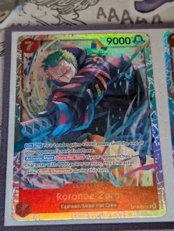 Roronoa Zoro EB04-007 SR Super Rare Playset x4 One Piece TCG OP15 English NM - Image 3