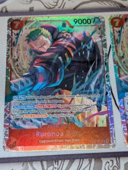 Roronoa Zoro EB04-007 SR Super Rare Playset x4 One Piece TCG OP15 English NM - Image 4