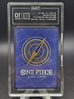 2025 One Piece Japanese OP14 Dracule Mihawk SEC Alternate Art TAG 10. - Image 2