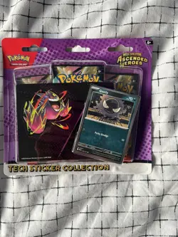 Pokemon TCG Mega Evolution Ascended Heroes Tech Sticker Collection Gastly - Image 1