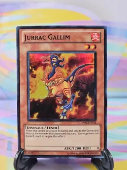 Yu-Gi-Oh TCG Card | Jurrac Gallim HA04-EN016 - Image 1