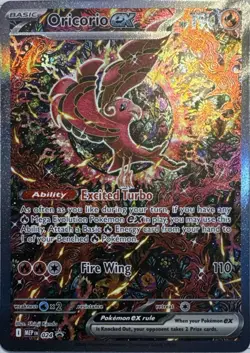 Oricorio ex - 024 024 Holo Promo ME: Mega Evolution Promo Pokemon Near Mint - Image 1