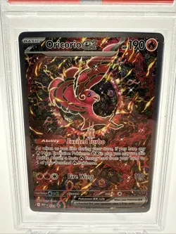 2025 Pokemon—Oricorio EX #024 Mega Evolution—Black Star Promo Holo PSA 10 - Image 2