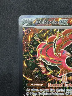 Pokemon Card Oricorio EX MEP 024 Mega Evolution Black Star Promo NM - Image 2