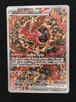 Pokemon TCG Oricorio ex 024 Promo Holo Basic Mega Evolution - Image 1