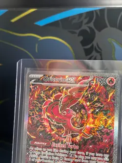 Pokemon Oricorio EX 024 Me: Mega Evolution Promo Holo Fire 190HP 110 Attack - Image 3