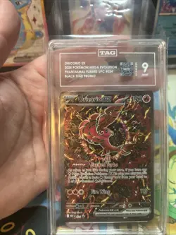 Pokemon Oricorio ex 024 Mega Evolution Black Star Promo TAG Mint 9 - Image 4