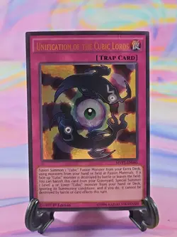 Yu-Gi-Oh TCG Card | Unification of the Cubic Lords MVP1-EN045 First Edition - Image 1