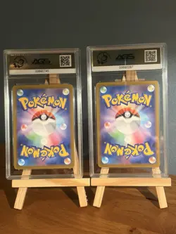 Pokemon TCG 2x AGS Graded 10 Japanese AR Cards Manaphy and Shroodle - Image 4