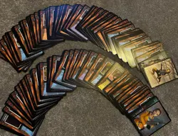 1999 Tomb Raider CCG- 146 Cards- 3 Holo Secret Moves + Rares, Mostly Unique - Image 1