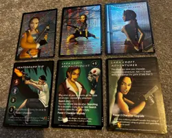 1999 Tomb Raider CCG- 146 Cards- 3 Holo Secret Moves + Rares, Mostly Unique - Image 2