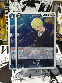 Sanji OP15-047 Adventure on Kami's Island Foil 2 Cards Bundle - Image 1