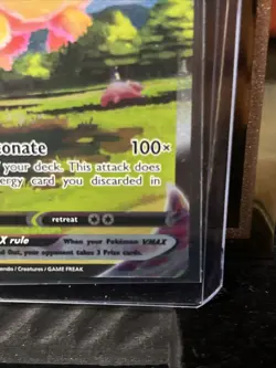 Pokemon TCG Flareon VMAX SWSH180 Promo Card Sword and Shield NM Near Mint - Image 4