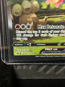 Pokemon TCG Flareon VMAX SWSH180 Promo Card Sword and Shield NM Near Mint - Image 5