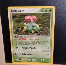 Pokemon Bellossom EX Hidden Legends Rare Card 16/101 HP100 Stage 2 2004 TCG - Image 1