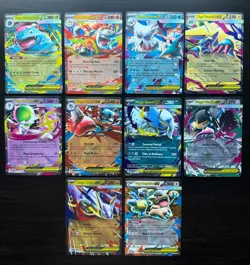 Mega Evolution Complete NM Set of 10 EX Double Rare Holos (10 Cards) - Image 1