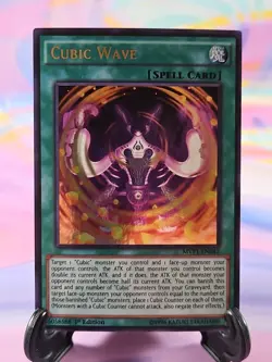 Yu-Gi-Oh TCG Card | Cubic Wave MVP1-EN042 First Edition - Image 1