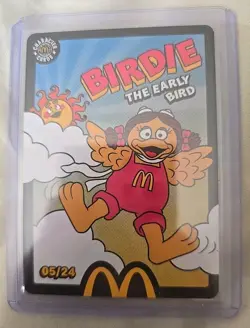Mcdonalds Trading Cards 2026 BIRDIE 05/24 Unredeemed code - New - Free McMuffin - Image 1