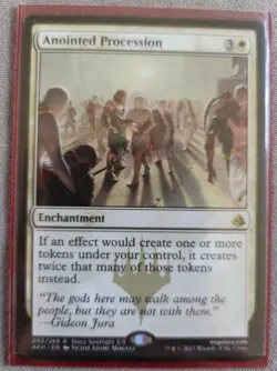 Card magic the gathering : Anointed Procession - Image 1