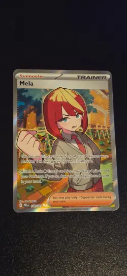 Mela 140/131 Ultra Rare Prismatic Evolutions Pokemon NM - Image 1