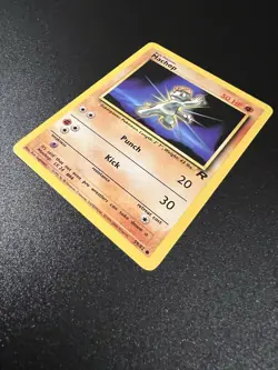 Machop 59/82 Team Rocket Unlimited 2000 Pokemon Card Common NM - Image 3