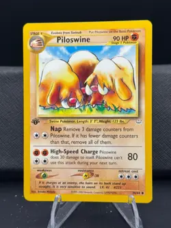 Pokemon Neo Revelation - Piloswine, 36/64 - 1st Edition - Image 1