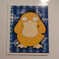 Pokemon - Psyduck - Topps Merlin Sticker - Series 1 - #232/240 - 1999 - Image 1