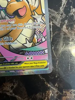 Pokemon Ascended Heroes Mega Dragonite Ex 271/217 Mega Attack Rare Holo - Image 5