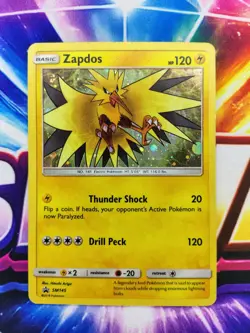 Zapdos SM145 Holo Promo – Legendary Bird – Pokemon TCG – MP Condition - Image 1