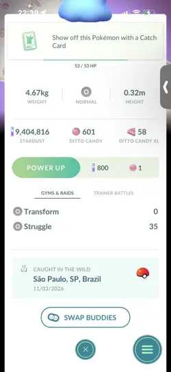 Pokemon Go Shiny Ditto Hat ( Background) - Image 2
