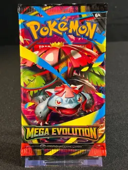 Pokemon TCG: Mega Evolution – Single Booster Pack SEALED - Image 1