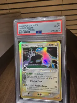 2005 Pokemon Ex Latios 9/113 Delta Species PSA 9 Holo Rare - Image 1