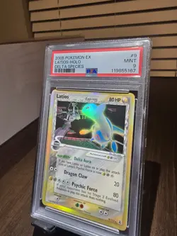 2005 Pokemon Ex Latios 9/113 Delta Species PSA 9 Holo Rare - Image 2