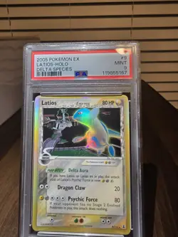 2005 Pokemon Ex Latios 9/113 Delta Species PSA 9 Holo Rare - Image 4