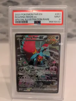 2023 Pokemon Paradox Rift Special Illustration Roaring Moon, EX - Image 1